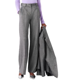 Maje Maje Perpalus Rhinestone Pinstriped Suit Trousers