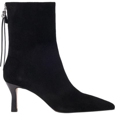 maje maje Pointed-toe suede ankle boots