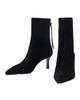 maje maje Pointed-toe suede ankle boots - 5
