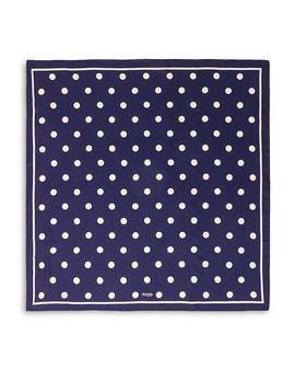 Maje Maje Polka Dot Silk Bandana