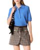 Maje Maje Prince of Wales Check Layered Suit Shorts - 1