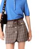 Maje Maje Prince of Wales Check Layered Suit Shorts - 5