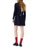 Maje Maje Ramila Metallic Tweed Button Front Dress - 4