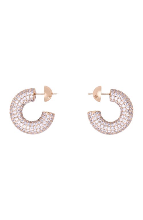 maje maje Rhinestone earrings