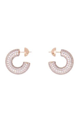 maje maje Rhinestone earrings