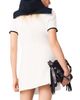 Maje Maje Rirsalino Contrast Trim Button Front Dress - 4
