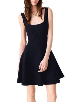 Maje Maje Rowill Jacquard Skater Dress