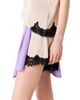 maje maje Satin shorts with lace details - 3