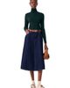 maje maje Second-skin high-neck sweater - 1