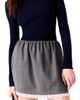 maje maje Short skirt with lace trim - 5