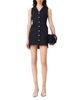 Maje Maje Sleeveless Tailored Lurex Dress - 2