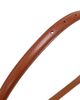 maje maje Slim smooth leather logo belt - 5
