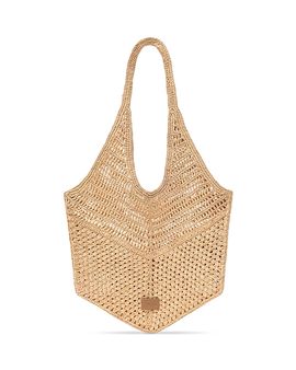 Maje Maje Stephan Crochet Raffia Tote Bag