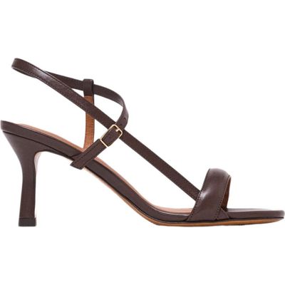 maje maje Strappy leather sandals