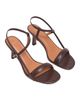 maje maje Strappy leather sandals - 5