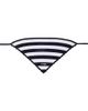 Maje Maje Striped Crochet Triangle Bandana - 1