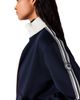 Maje Maje Striped Heart Zip Up Sweatshirt - 6