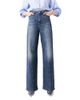 Maje Maje Studded Wide Leg Jeans in Blue - 1