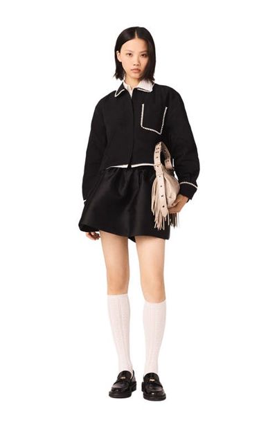 maje maje Taffeta shirt