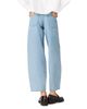 Maje Maje Textured Balloon Jeans in Blue Sky - 3