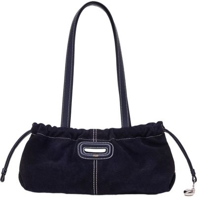 maje maje Topstitched suede Milpli Gazette