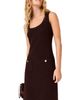 Maje Maje Tweed Round Neck Midi Dress - 2