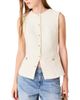 Maje Maje Tweed Waistcoat - 1