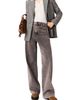 maje maje Wide-leg jeans with chain-link belt - 1