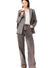 maje maje Wide-leg jeans with chain-link belt - 4