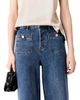 maje maje Wide-leg jeans with patch pockets - 5