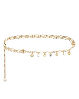 Maje Maje Women's Double Chain Belt With Charms