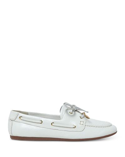 Maje Maje Women's Leather Boat Shoe Loafers