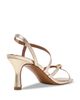 Maje Maje Women's Metallic Leather Multi Strap Sandals - 5