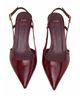 Maje Maje Women's Patent Leather Slingback Pumps - 4