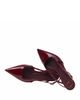 Maje Maje Women's Patent Leather Slingback Pumps - 5