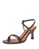 Maje Maje Women's Strappy Leather High Heel Sandals - 6
