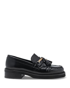 Maje Maje Women's Tassel & Chain Leather Loafers