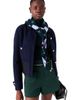 maje maje Wool argyle triangle scarf - 2