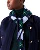 maje maje Wool argyle triangle scarf - 3