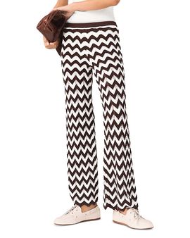 Maje Maje Zig Zag Crochet Trousers