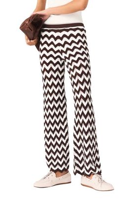 maje maje Zigzag crochet trousers