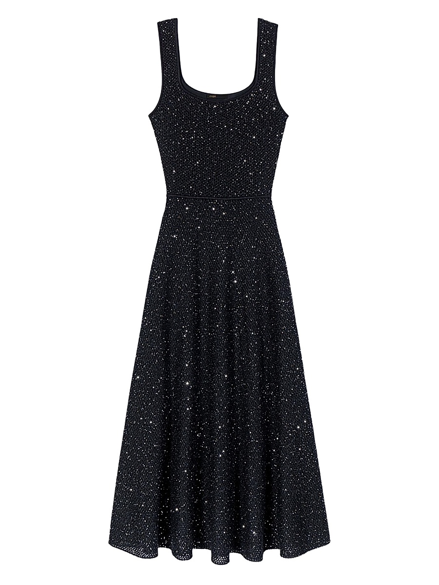 long sleeve crochet dress maxi Crochet Bianca Dress