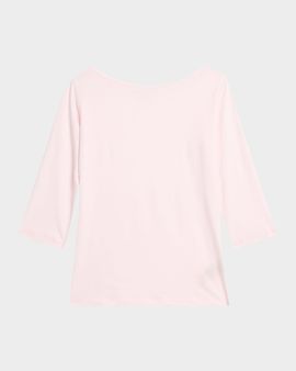 Majestic Filatures Bateau-Neck Pullover Top