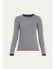 Majestic Filatures Cashmere Striped Knit Sweater - 1
