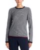 Majestic Filatures Majestic Filatures Cashmere Striped Long Sleeve Tee - 1