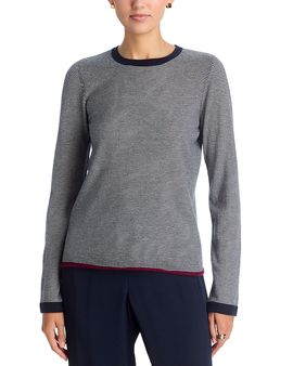 Majestic Filatures Majestic Filatures Cashmere Striped Long Sleeve Tee
