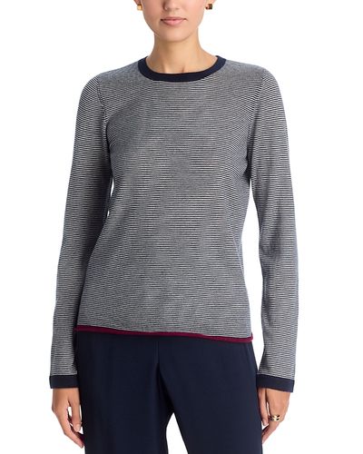 Majestic Filatures Majestic Filatures Cashmere Striped Long Sleeve Tee