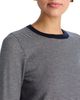 Majestic Filatures Majestic Filatures Cashmere Striped Long Sleeve Tee - 4