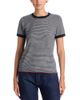 Majestic Filatures Majestic Filatures Cashmere Striped Short Sleeve Tee - 1