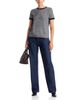 Majestic Filatures Majestic Filatures Cashmere Striped Short Sleeve Tee - 2